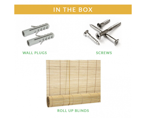 Bamboo Blinds - Outdoor - Maximum Privacy