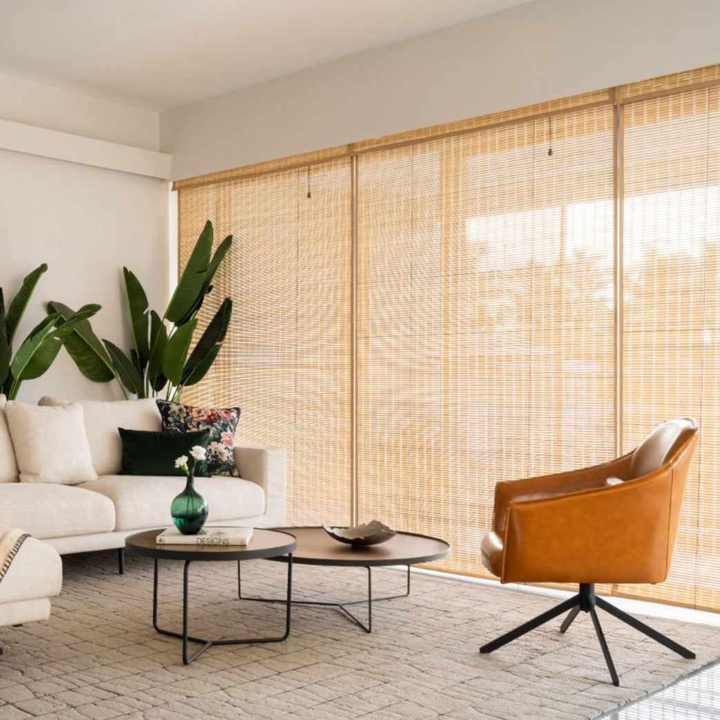 PREMIUM BAMBOO INDOOR BLINDS MEDIUM VISIBILITY