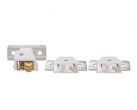 Bamboo Blind Lock Mechanism - Set Of 1 Lock And 2 Pulleys